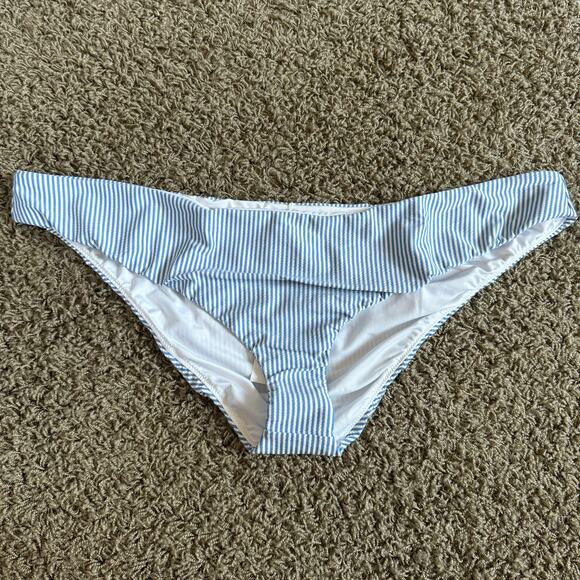 J. Crew NWT Seersucker Hipster Plus Bikini Bottom Size 3X - Picture 4 of 8